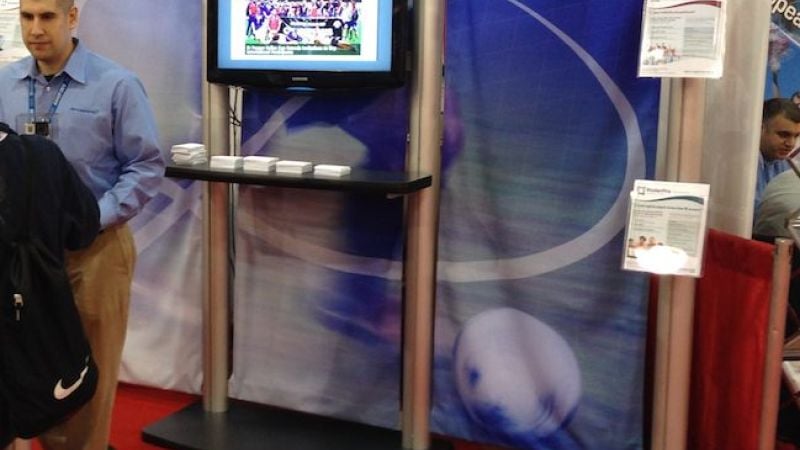 The Demosphere Booth at the NSCAA Convention