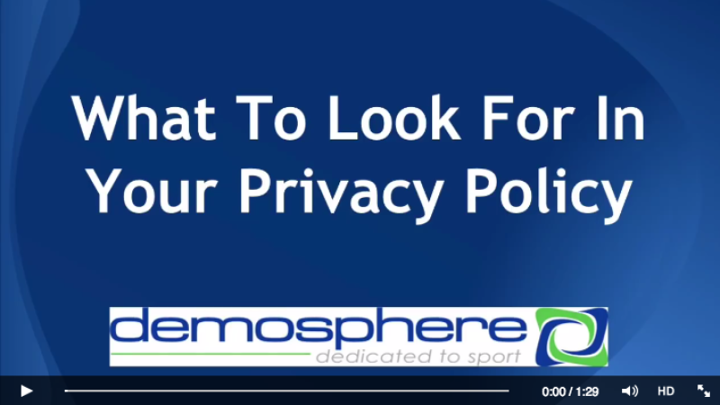 Privacy Policy Video