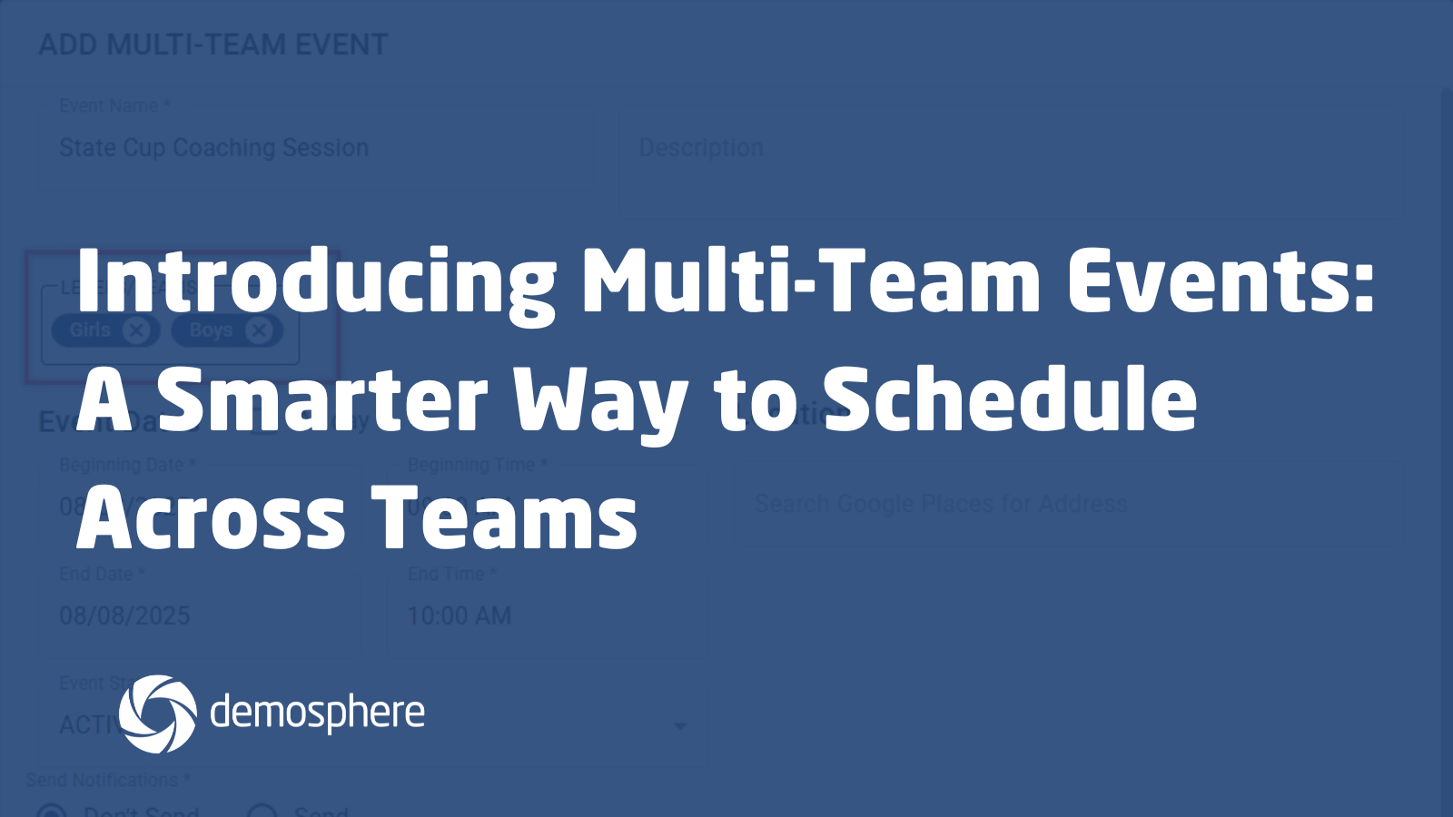 Introducing Multi-Team Events: A Smarter Way to Schedule Across Teams
